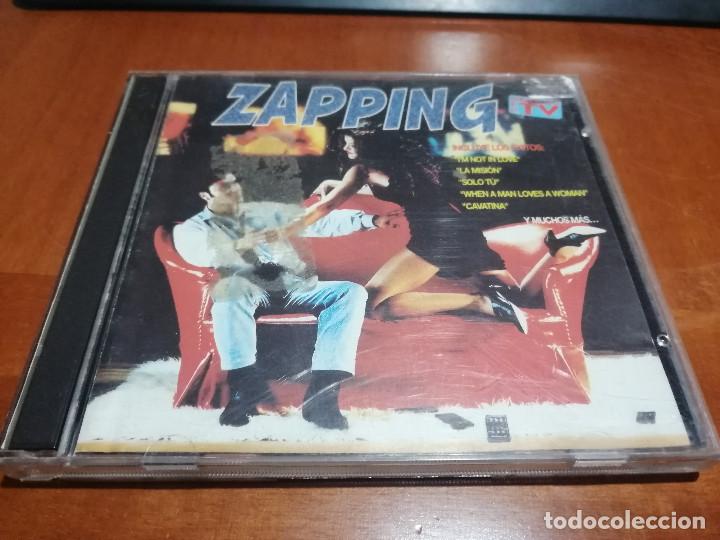 Music CDs: ZAPPING TV. DOBLE CD. BUEN ESTADO. RECOPILATORIO DE M&Uacute;SICA DE TELEVI&Oacute;N.