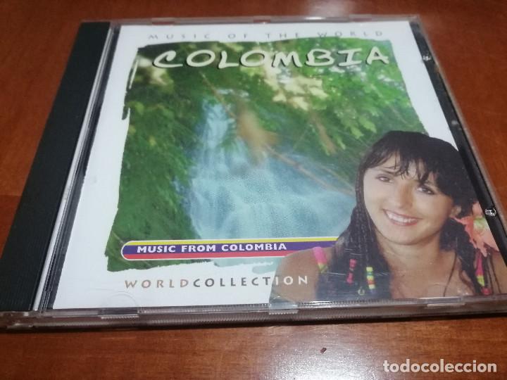 CD di Musica: COLOMBIA.  MUSICA OF THE WORLD. RECOPILATORIO CD EN BUEN ESTADO CON 14 TEMAS. DIFICIL