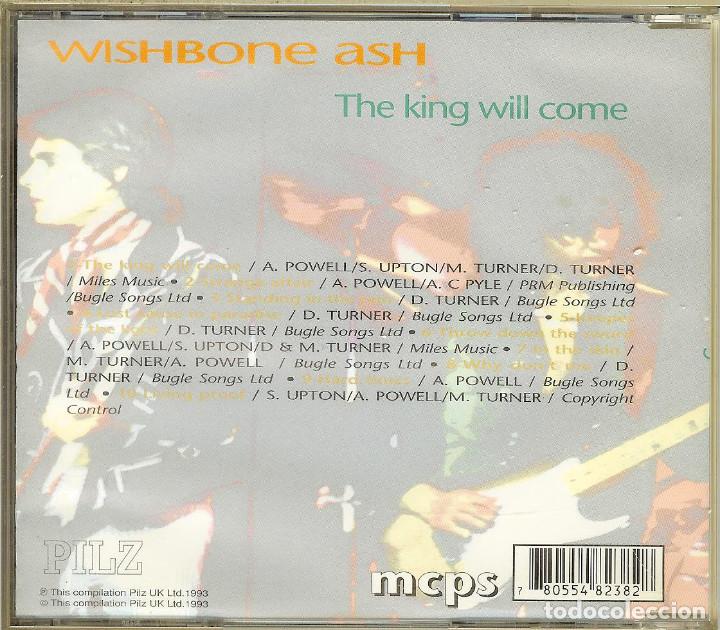 CDs de m&uacute;sica: CD - WISHBONE ASH - THE KING WILL COME - Foto 2