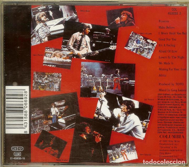 CDs de m&uacute;sica: CD - TOTO - IV (EL PA&Iacute;S) - Foto 2