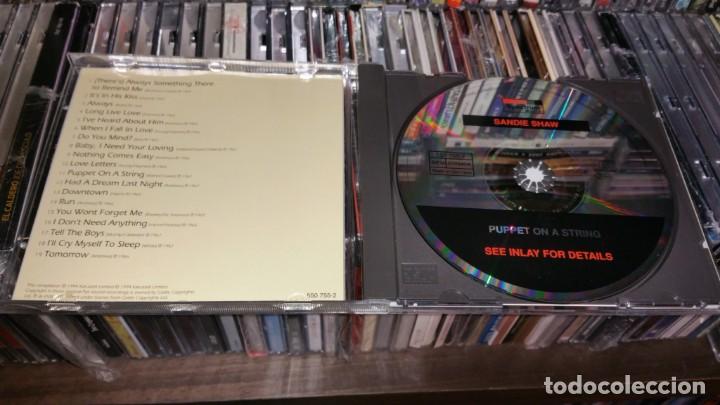 CDs de m&uacute;sica: CD SANDIE SHAW Puppet On A String SPECTRUM 1994 - Foto 3