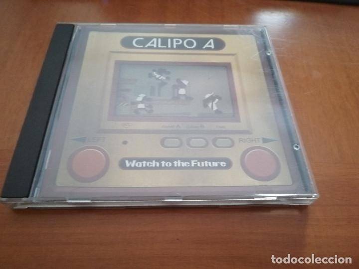 CDs de m&uacute;sica: CALIPO A. WATCH TO THE FUTURE. CD CON 4 TEMAS. M&Uacute;SICA DE SERIES Y PEL&Iacute;CULAS. BUEN ESTADO. DIFICIL