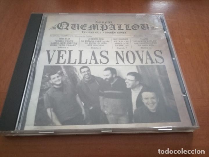 CDs de M&uacute;sica: VELLAS NOVAS. QUEMPALLOU. CD EN BUEN ESTADO. FOLK ESPA&Ntilde;OL. DIFICIL