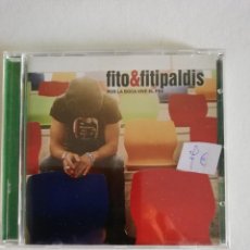 CDs de Música: CD FITO&FITIPALDIS POR LA BOCA VIVE EL PEZ. Lote 198617430