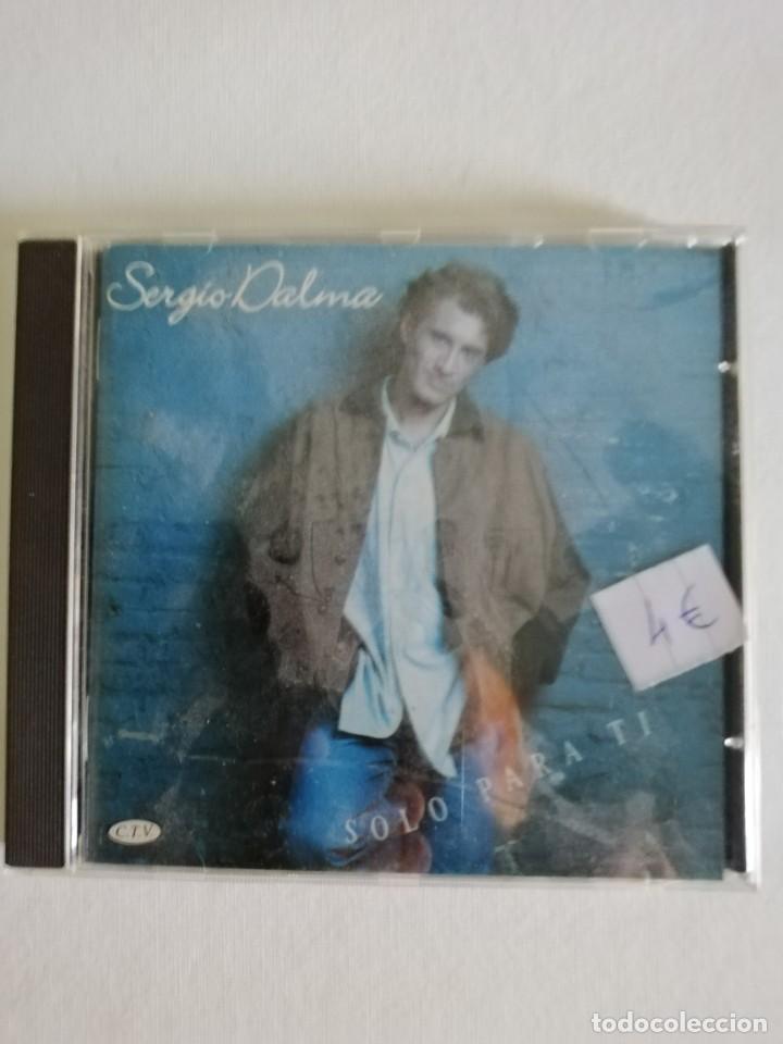 CDs de m&uacute;sica: CD SERGIO DALMA Solo para T&iacute; - Foto 1
