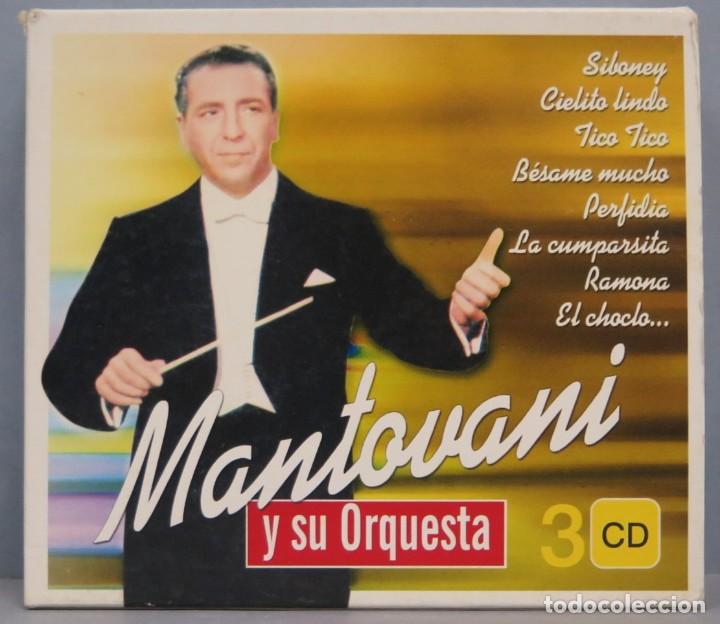 CDs de m&uacute;sica: 3 CD. MANTOVANI Y SU ORQUESTA - Foto 1