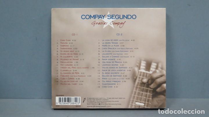 CDs de m&uacute;sica: CD. COMPAY SEGUNDO. GRACIAS COMPAY - Foto 2