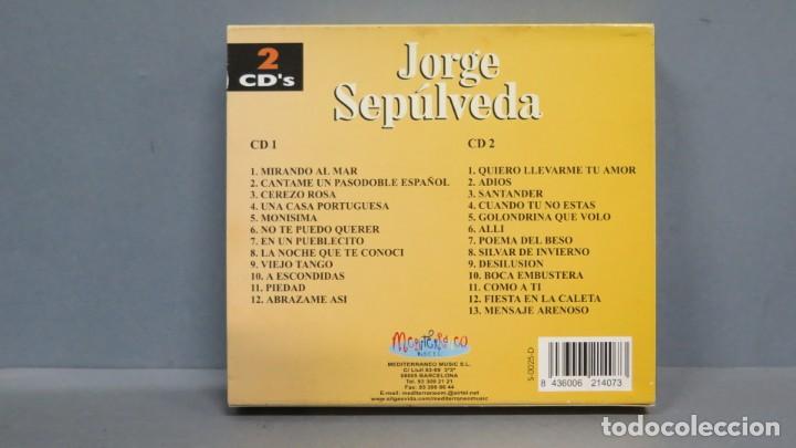 CDs de m&uacute;sica: 2 CD. JORGE SEPULVEDA. 25 EXITOS - Foto 2