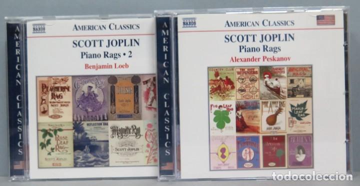 CDs de m&uacute;sica: 2 CD. SCOTT JOPLIN. PIANO RAGS - Foto 1