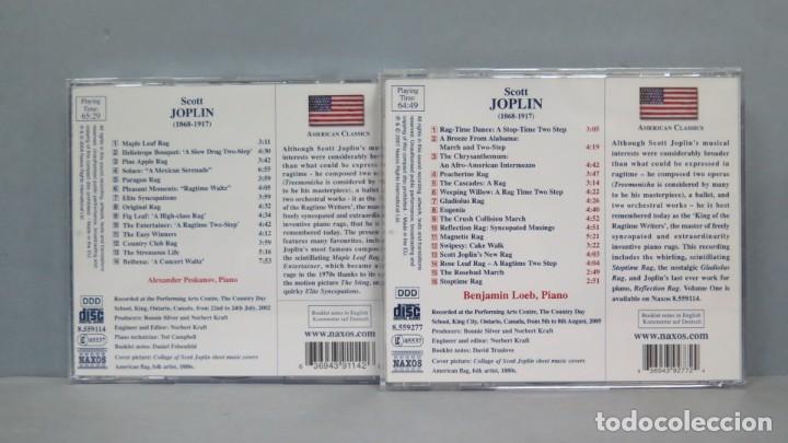 CDs de m&uacute;sica: 2 CD. SCOTT JOPLIN. PIANO RAGS - Foto 2