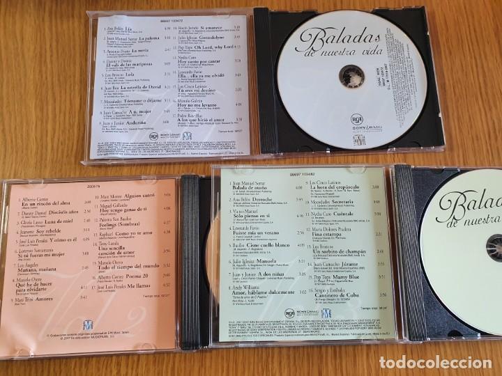 CDs de m&uacute;sica: Baladas de nuestra vida - 3 Cds Vol. - Foto 2