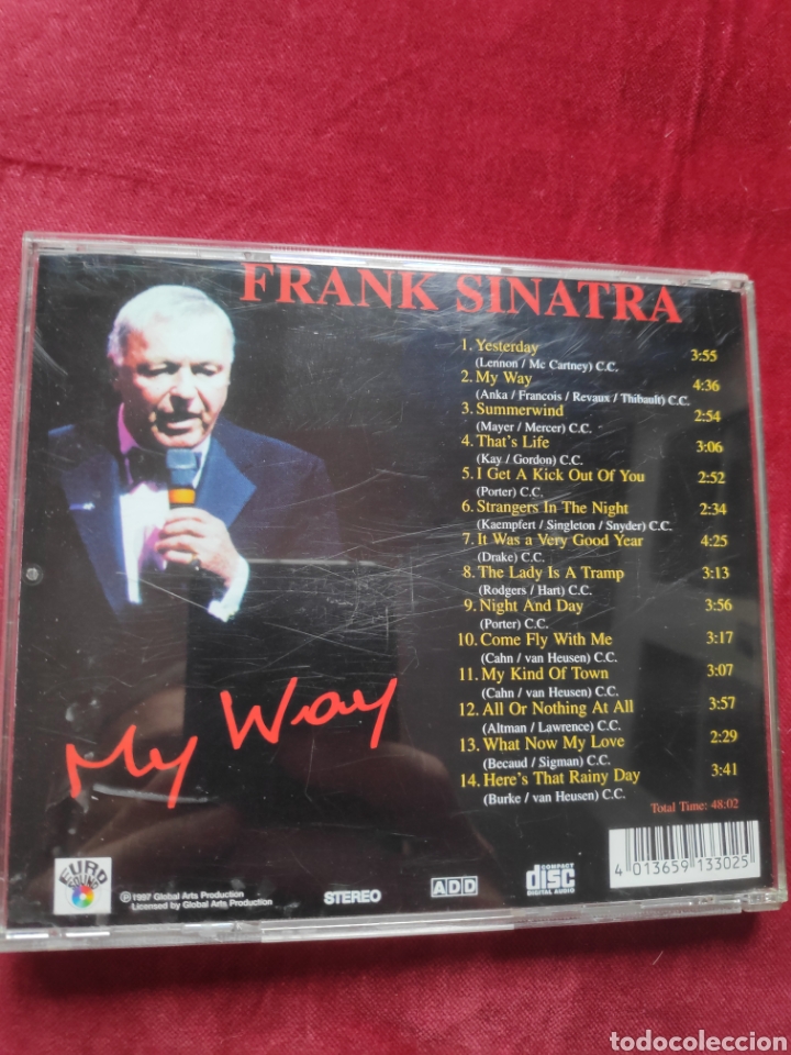 CDs de m&uacute;sica: Frank Sinatra - My way - CD &aacute;lbum - Foto 2