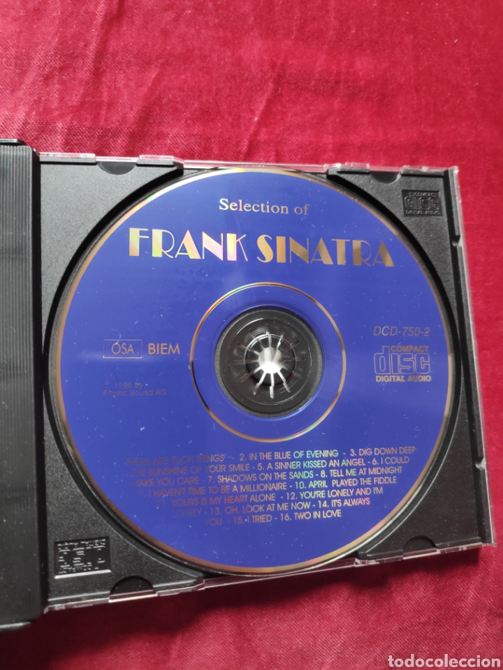 CDs de m&uacute;sica: Selection - Frank Sinatra - Doble CD &aacute;lbum - Foto 3