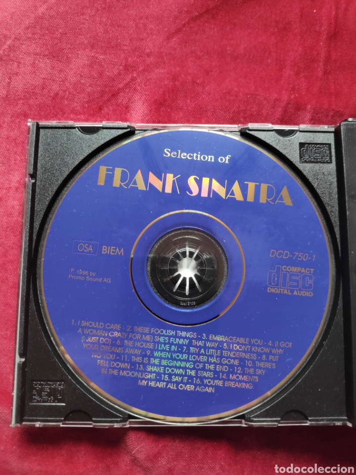 CDs de m&uacute;sica: Selection - Frank Sinatra - Doble CD &aacute;lbum - Foto 4