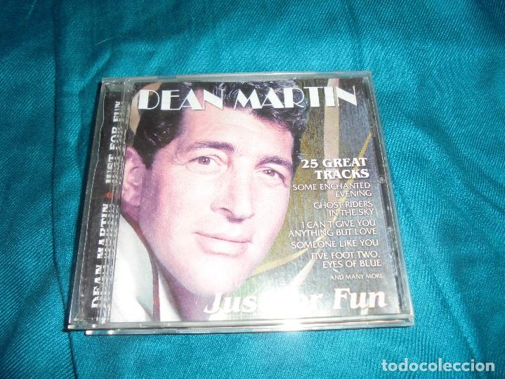 CDs de m&uacute;sica: DEAN MARTIN. JUST FOR FUN. DELTA MUSIC, 2000. CD.IMPECABLE - Foto 1