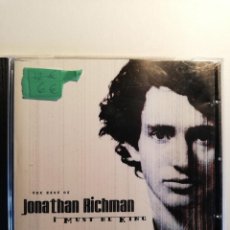 CDs de Música: CD JONATHAN RICHMAN I MUST BE KING. Lote 198763132