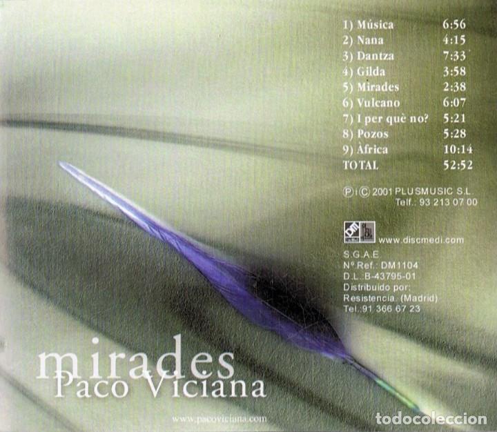 CDs de m&uacute;sica: PACO VICIANA &uml;MIRADES&uml; - Foto 2