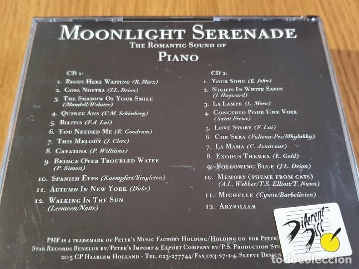 CDs de m&uacute;sica: Moonlight Serenad - piano - 2 Cd - Foto 4