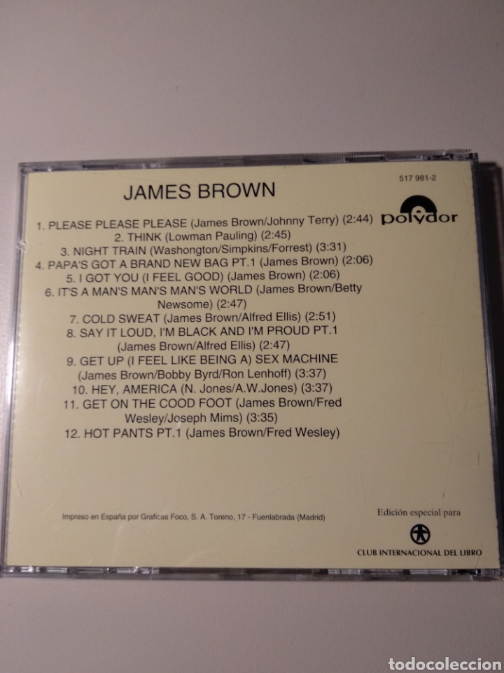 CDs de m&uacute;sica: JAMES BROWN - Foto 2
