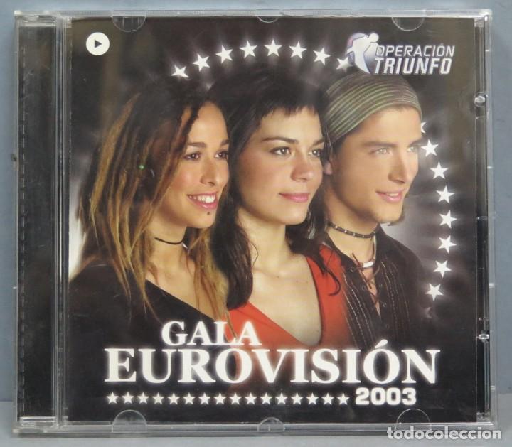 CDs de m&uacute;sica: CD. GALA EUROVISION. 2003 - Foto 1