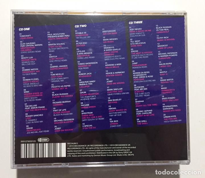 CDs de m&uacute;sica: 100% ELECTRO - 3 CD&rsquo;s - 60 Temas - Foto 4