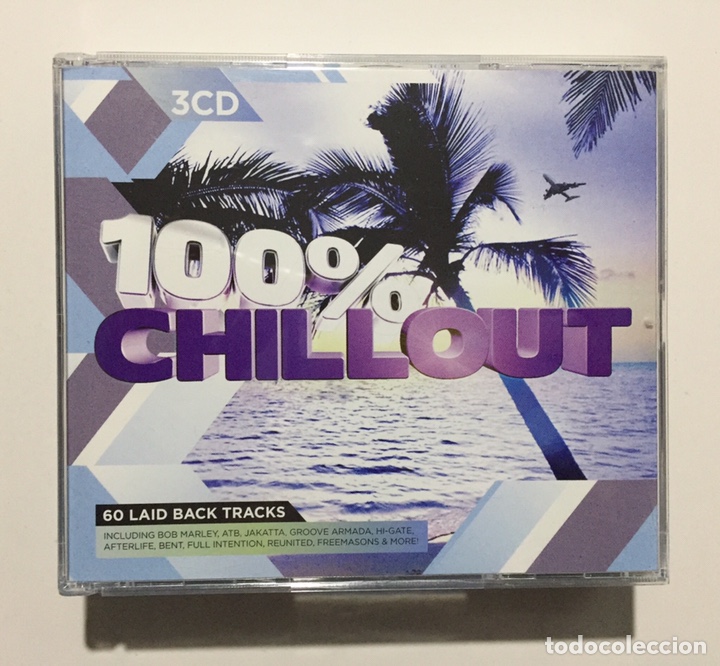 CDs de m&uacute;sica: 100% CHILLOUT - 3 CD&rsquo;s - 60 Temas - Foto 1