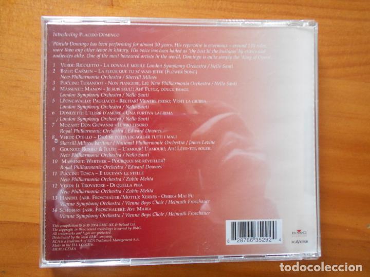 CDs de m&uacute;sica: CD INTRODUCING PLACIDO DOMINGO (2H) - Foto 2