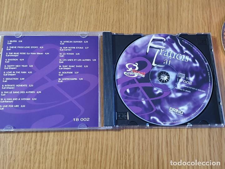 CDs de m&uacute;sica: Francis Lai - intrumental &eacute;xitos - 1 Cd - Foto 2