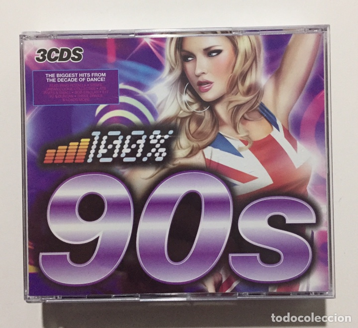 CDs de m&uacute;sica: 100% 90 - 3 Cd&rsquo;s - 60 Temas - Foto 1