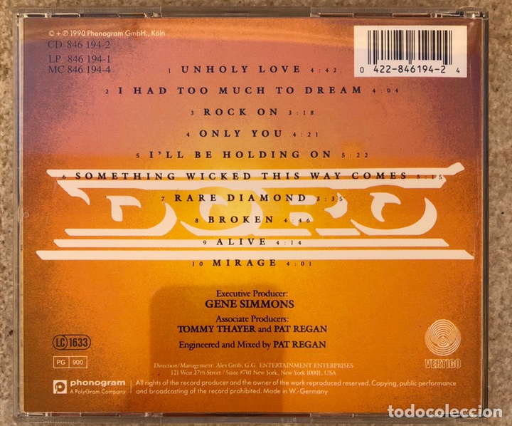 CDs de m&uacute;sica: CD. DOR0. DORO. DORO. DORO. - Foto 3