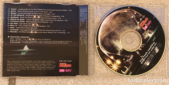 CDs de m&uacute;sica: CD. THE ROCK MACHINE 2001. - Foto 2