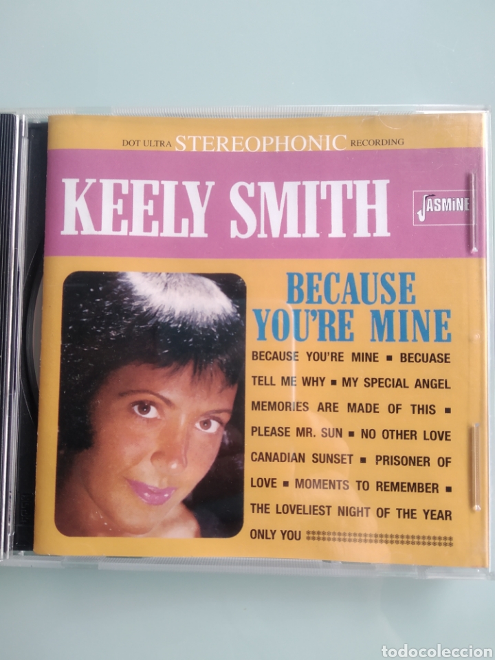 CDs de m&uacute;sica: Keely Smith &lrm;&ndash; Because Youre Mine - Foto 1