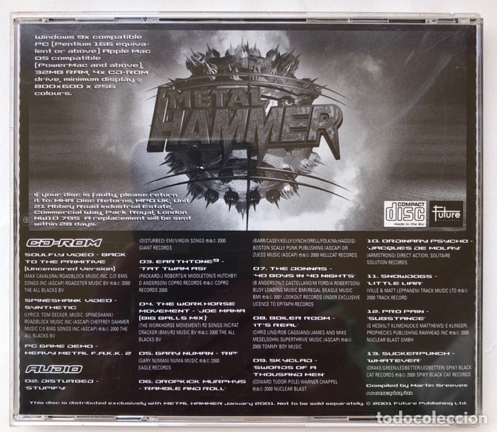 CDs de m&uacute;sica: CD. NEW YEAR. NEW BANDS. 2001 - Foto 3