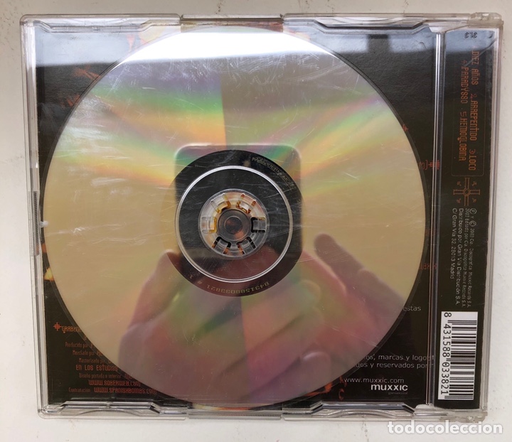 CDs de m&uacute;sica: CD. SOBER. Backstage. 02/03. - Foto 3