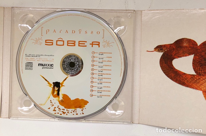 CDs de m&uacute;sica: CD. SOBER. Muxxic. 2002 - Foto 3