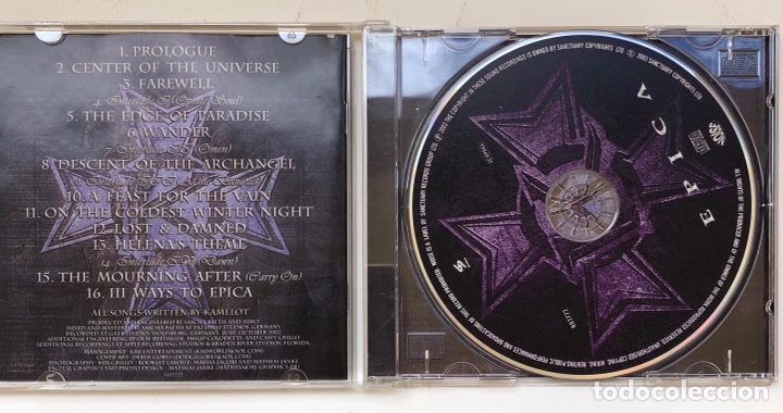 CDs de m&uacute;sica: CD. KAMELOT. &Eacute;pica. Noise. 2003. - Foto 2