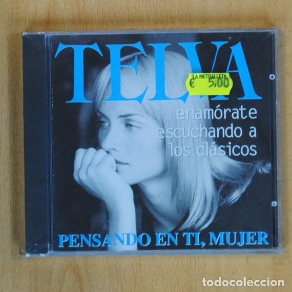 CDs de m&uacute;sica: TELVA - PENSANDO EN TI MUJER - CD - Foto 1