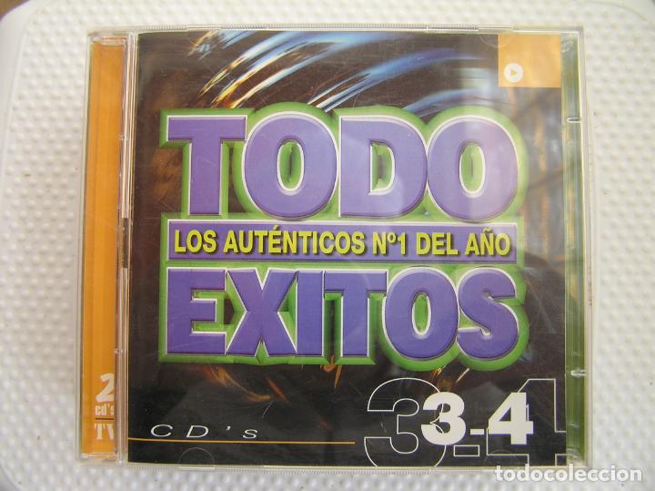 CDs de m&uacute;sica: TODO EXITOS  - LOS AUTENTICOS EXITOS DEL A&Ntilde;O  3-4  - PR - Foto 1