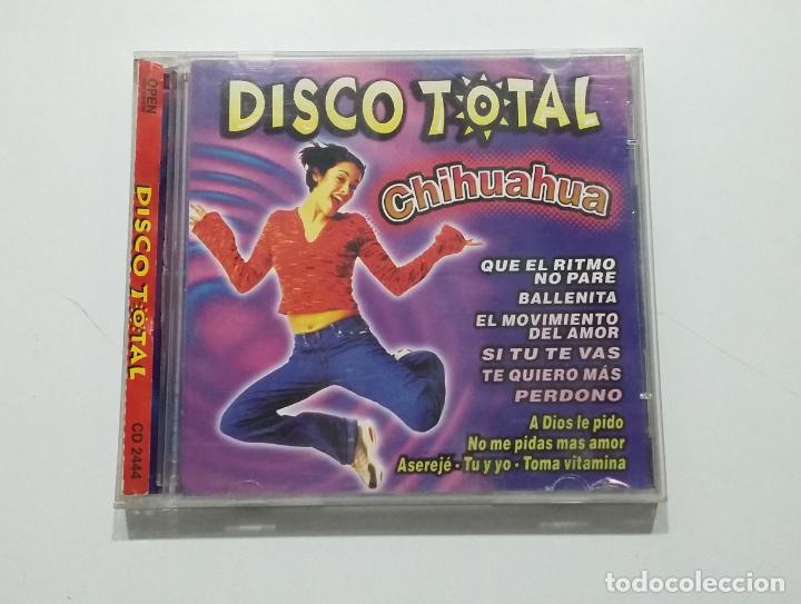 CDs de m&uacute;sica: DISCO TOTAL CHIHUAHUA. CD. TDKCD27 - Foto 1