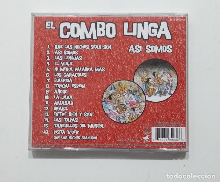 CDs de m&uacute;sica: EL COMBO LINGA - ASI SOMOS - CD. TDKCD28 - Foto 2