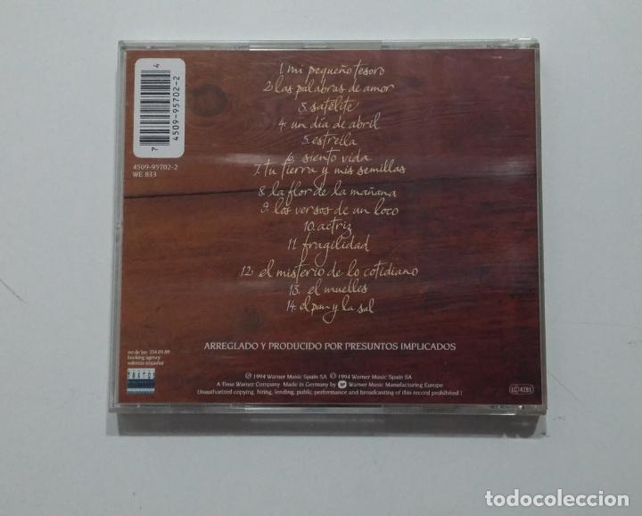 CDs de m&uacute;sica: PRESUNTOS IMPLICADOS - EL PAN Y LA SAL - CD. TDKCD28 - Foto 2