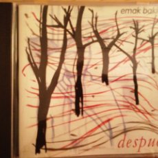 CDs de Música: EMAK BAKIA. DESPUÉS.ACUARELA DISCOS, SPAIN, 2000.. Lote 199159753
