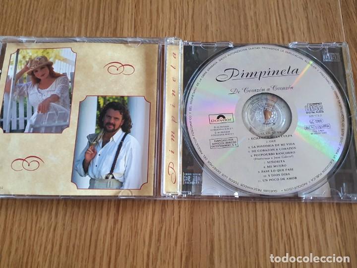 CDs de m&uacute;sica: Pimpinela - de coraz&oacute;n a coraz&oacute;n - 1 cd - Foto 2