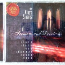 CDs de Música: THE KING´S SINGERS.SERMONS AND DEVOTIONS. Lote 199189245