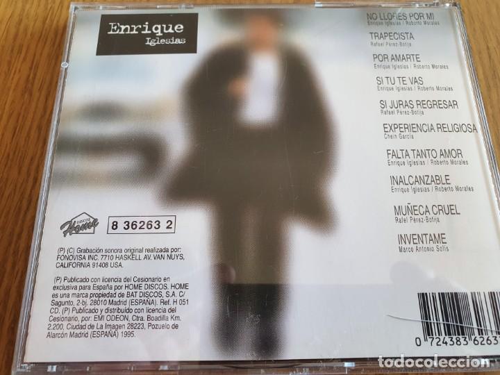 CDs de m&uacute;sica: Ebrique Iglesias - 1995 - 1 cd - Foto 4