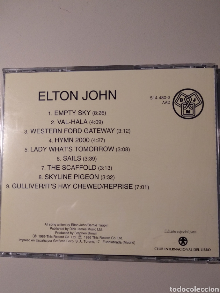 CDs de m&uacute;sica: ELTON JOHN - Foto 2