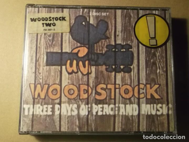 CDs de m&uacute;sica: WOODSTOCK TWO-DOBLE CD CON LIBRETO-CAJA ANCHA