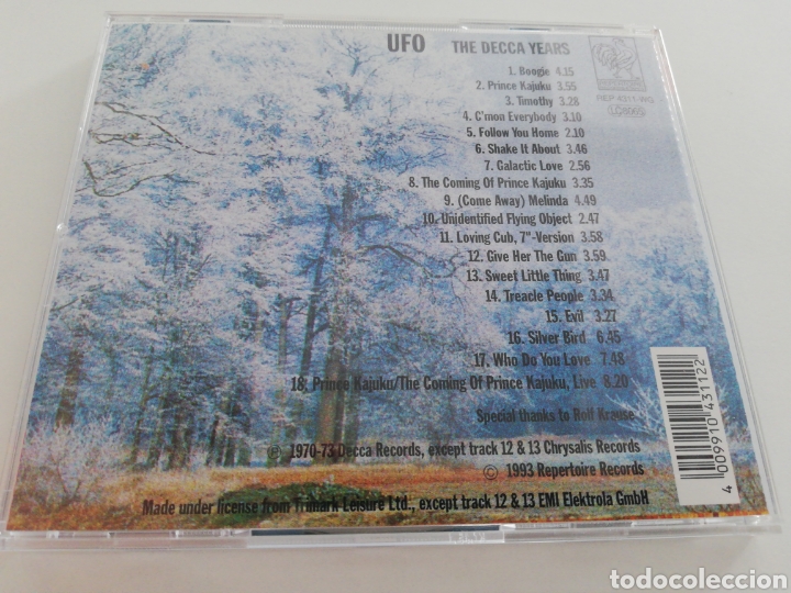 CDs de m&uacute;sica: CD DE UFO THE DECCA YEARS - VER CONDICIONES DE VENTA - Foto 2
