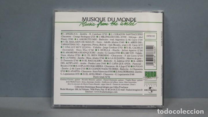 CDs de m&uacute;sica: CD. GUILLERMO DE LA ROCA. MUSICA CRIOLLA - Foto 2
