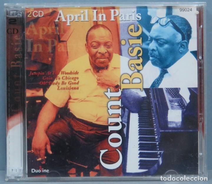 CDs de m&uacute;sica: 2 CD. APRIL IN PARIS. COUNT BASIE - Foto 1